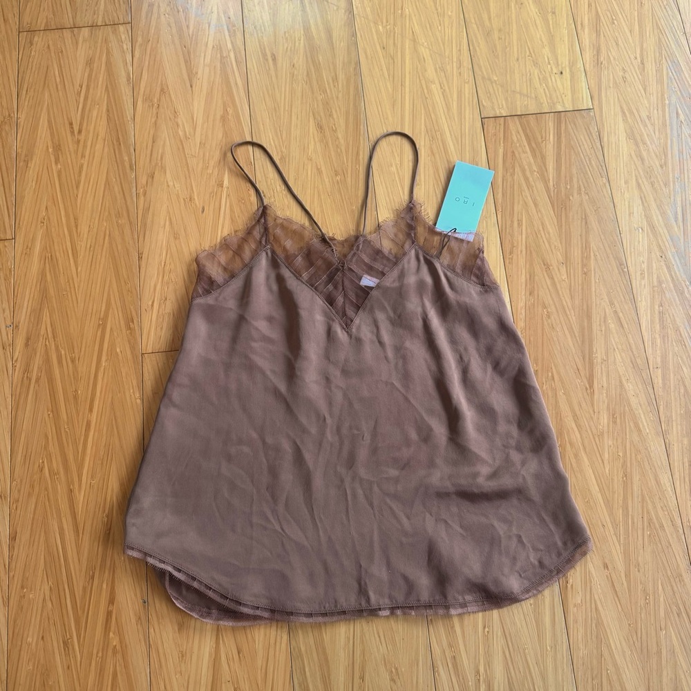 IRO Brown Camisole Top